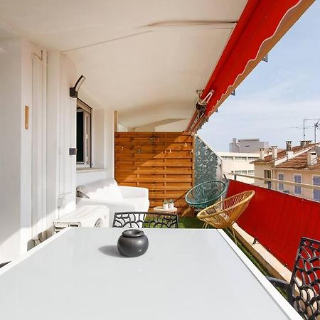 Stanislas Art - Cannes Centre - Terrasse - Clim Apartment Exterior foto